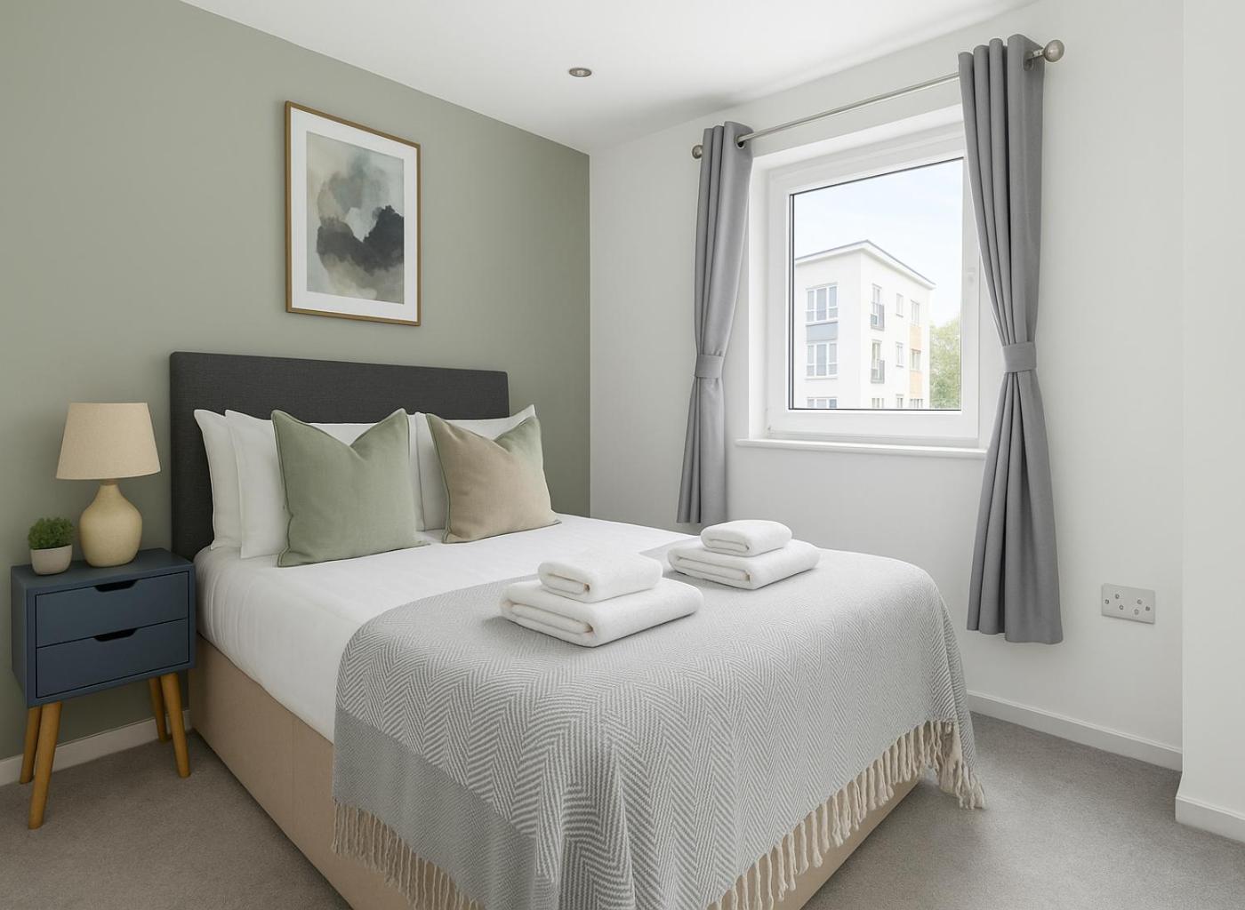 Apartment 2 Bed Balcony Flat Chelsea Harbour London